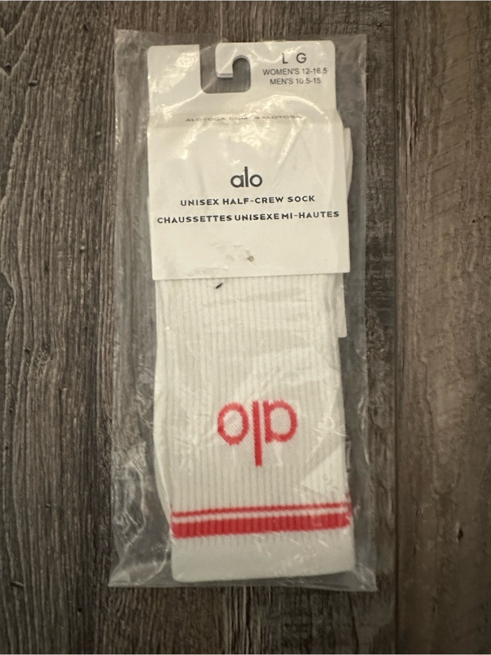5/$25 NWT Alo socks